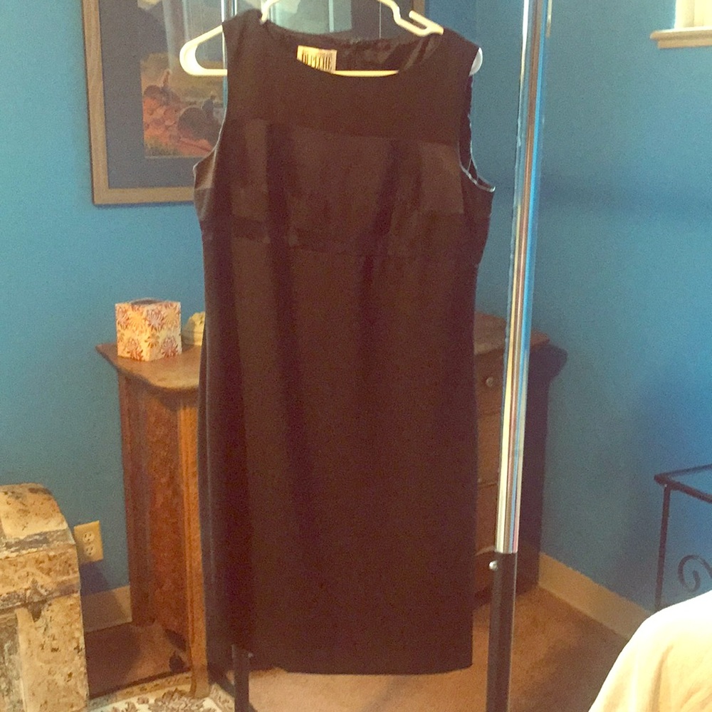 Beautiful Depeche black evening dress